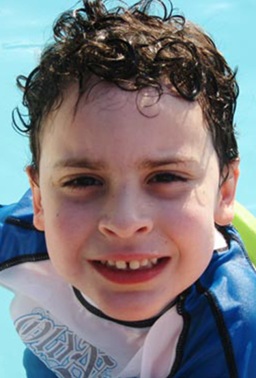 Boy Swimming